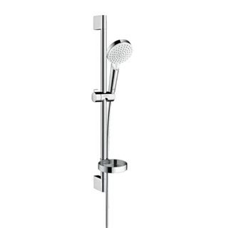 Hansgrohe Crometta Vario Unica szett 650mm Cass., króm/fehér 26553400 Hansgrohe Crometta Vario Unica szett 650mm Cass., króm/fehér 26553400