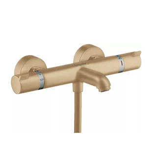 Hansgrohe Ecostat Comfort szálcsiszolt bronz termosztátos kádcsaptelep 13114140