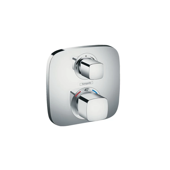 Hansgrohe Ecostat E falsík alatti termosztátos csaptelep, 2 fogyasztóhoz 15708000