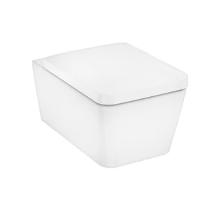 Hansgrohe EluPura Q Fali WC Set 540 perem nélk AquaFall Flush WC ülőke,SoftClose,QRfedél,SmartClean, fehér 61117450