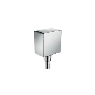Hansgrohe Fixfit Square fali csatlakozás visszafolyásgátlóval és szintetikus gömbcsuklóval 26455000 Hansgrohe Fixfit Square fali csatlakozás visszafolyásgátlóval és szintetikus gömbcsuklóval 26455000