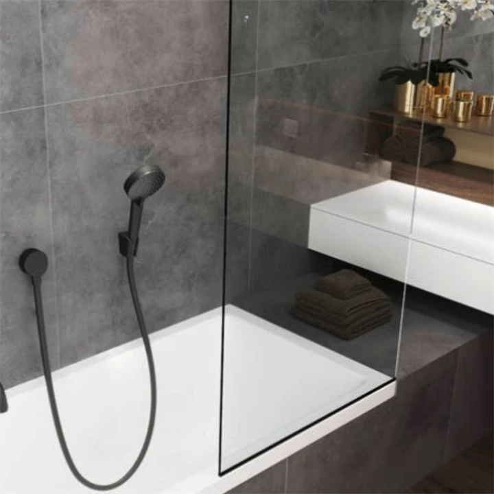 Hansgrohe FixFit fali szereléshez, matt fekete 26453670