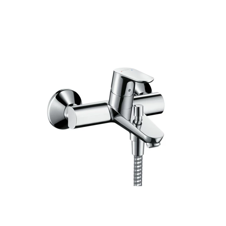 Hansgrohe Focus E2 egykaros kádcsaptelep DN15 falsíkon kívüli szereléshez, króm 31940000 Hansgrohe Focus E2 egykaros kádcsaptelep DN15 falsíkon kívüli szereléshez, króm 31940000