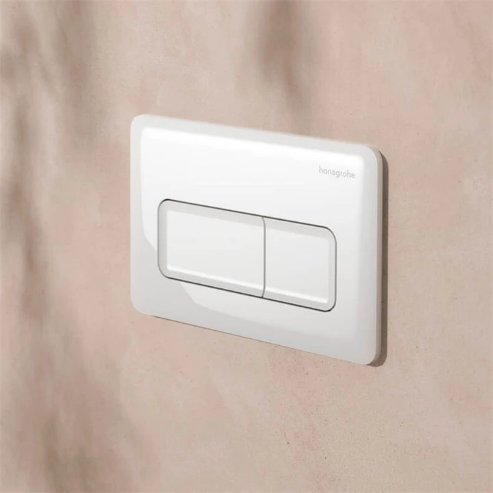 Hansgrohe iFrame Original Q nyomólap, dual mennyiség, fehér 66001450