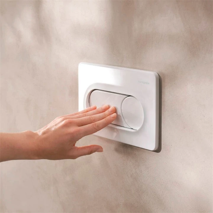 Hansgrohe iFrame Original S nyomólap, dual mennyiség, fehér 66002450