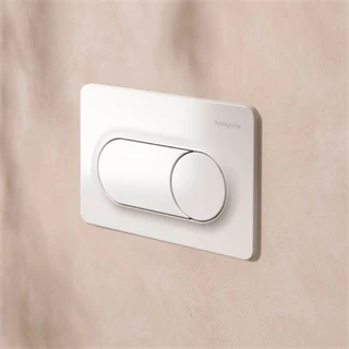 Hansgrohe iFrame Original S nyomólap, dual mennyiség, fehér 66002450