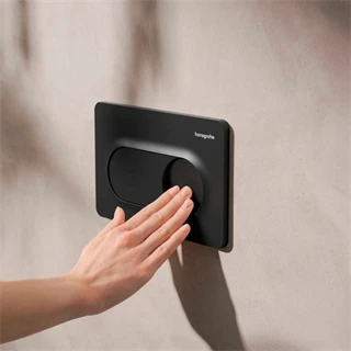 Hansgrohe iFrame Original S nyomólap, dual mennyiség, matt fekete 66002670