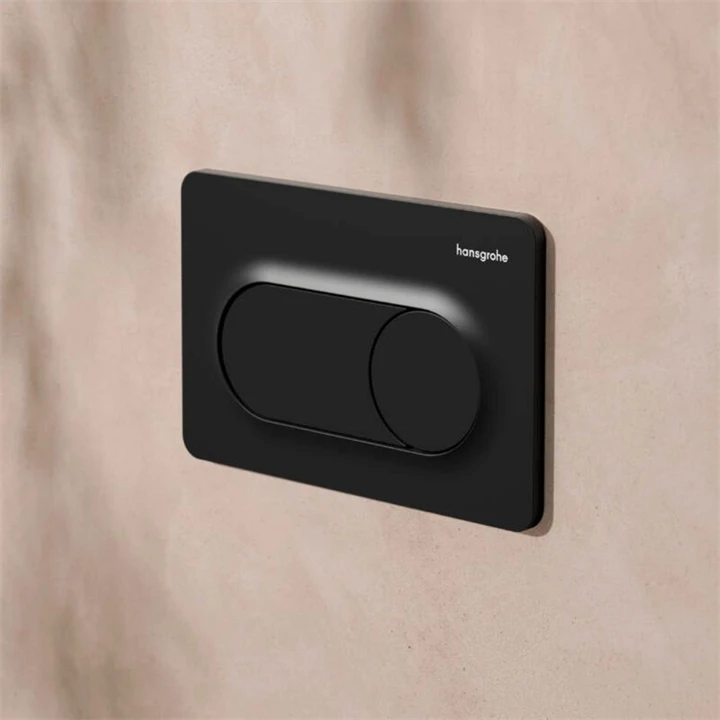 Hansgrohe iFrame Original S nyomólap, dual mennyiség, matt fekete 66002670
