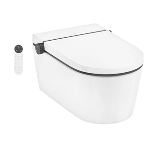 Hansgrohe LavaPura Element S Okos WC, Fali rögz többf. WC-szett AquaHelix Flush, SmartClean, HygieneEffect, fehér 630214