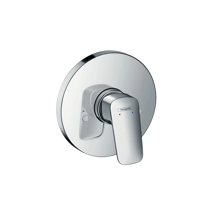 Hansgrohe Logis egykaros falsík alatti zuhanycsaptelep, króm 71606000 Hansgrohe Logis egykaros falsík alatti zuhanycsaptelep, króm 71606000