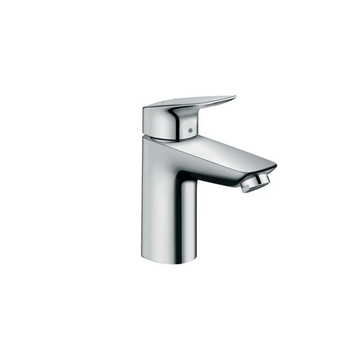 Hansgrohe Logis egykaros mosdócsaptelep 100, Push-Open lefolyógarnitúrával, vízmelegítőkhöz is jó, króm 71107000 Hansgrohe Logis egykaros mosdócsaptelep 100, Push-Open lefolyógarnitúrával, vízmelegítőkhöz is jó, króm 71107000