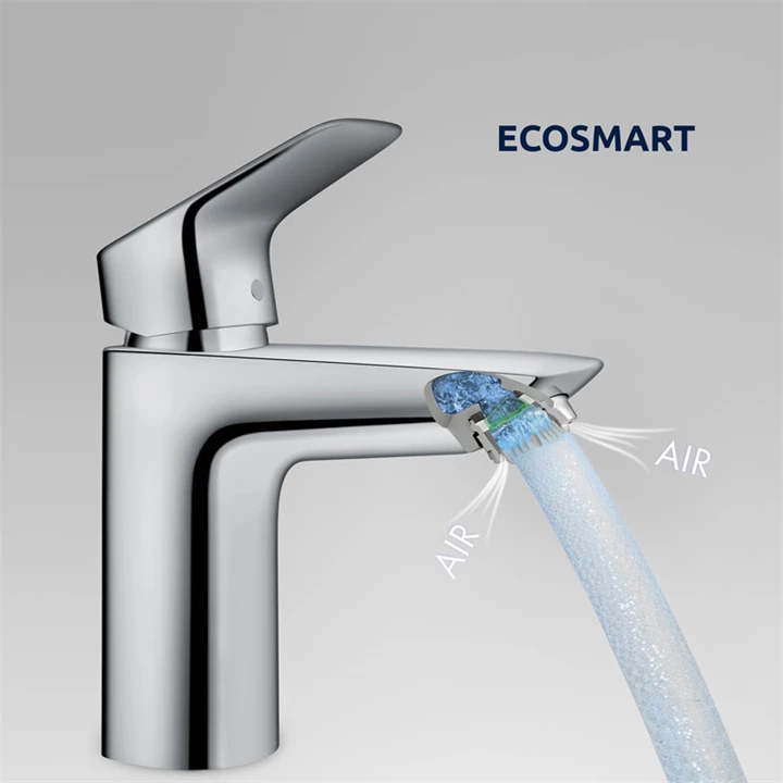 Hansgrohe Logis egykaros mosdócsaptelep 70, Push-Open lefolyógarnitúrával, króm 71077000 Hansgrohe Logis egykaros mosdócsaptelep 70, Push-Open lefolyógarnitúrával, króm 71077000