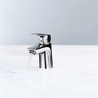 Hansgrohe Logis egykaros mosdócsaptelep 70, Push-Open lefolyógarnitúrával, króm 71077000 Hansgrohe Logis egykaros mosdócsaptelep 70, Push-Open lefolyógarnitúrával, króm 71077000