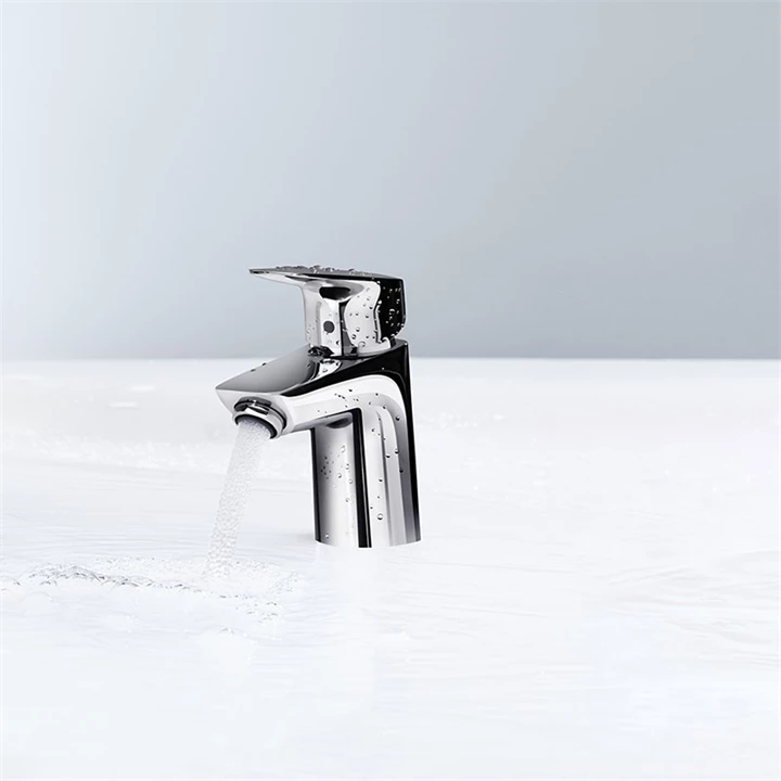 Hansgrohe Logis egykaros mosdócsaptelep 70, Push-Open lefolyógarnitúrával, króm 71077000 Hansgrohe Logis egykaros mosdócsaptelep 70, Push-Open lefolyógarnitúrával, króm 71077000