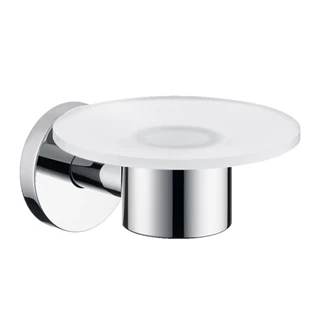 Hansgrohe Logis E/S üveg szappantartó, króm 40515000 Hansgrohe Logis E/S üveg szappantartó, króm 40515000