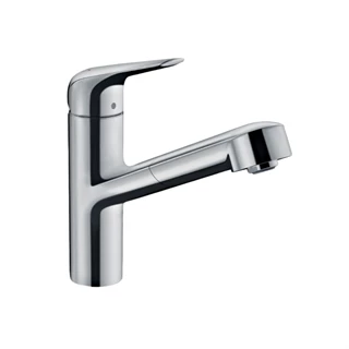 Hansgrohe Focus M42 Egykaros konyhai csaptelep kihúzható kifolyóval 71814000