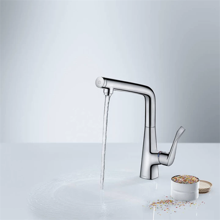 Hansgrohe Metris Select egykaros konyhai csaptelep, króm 14883000