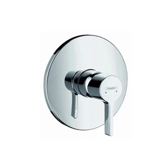Hansgrohe Metris S egykaros, falsík alatti zuhanycsaptelep színkészlet, króm 31665000