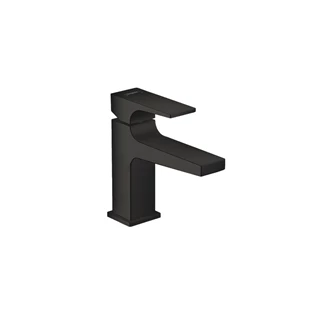 Hansgrohe Metropol egykaros mosdócsaptelep, 100 (kurz) Push-Open lefolyógarnitúrával, matt fekete 32500670 Hansgrohe Metropol egykaros mosdócsaptelep, 100 (kurz) Push-Open lefolyógarnitúrával, matt fekete 32500670