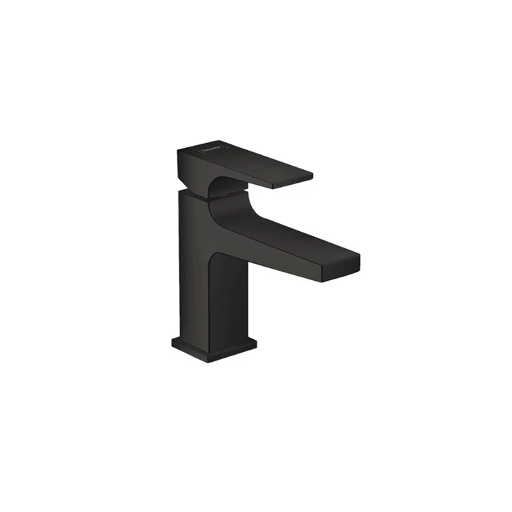 Hansgrohe Metropol egykaros mosdócsaptelep, 100 (kurz) Push-Open lefolyógarnitúrával, matt fekete 32500670 Hansgrohe Metropol egykaros mosdócsaptelep, 100 (kurz) Push-Open lefolyógarnitúrával, matt fekete 32500670