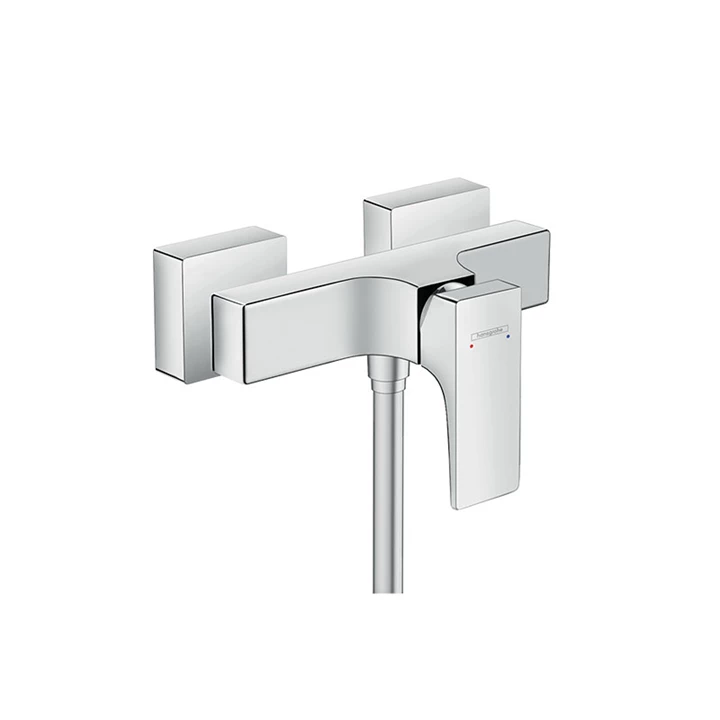 Hansgrohe Metropol egykaros zuhanycsaptelep falsíkon kívüli szereléshez, normál fogantyú 32560000 Hansgrohe Metropol egykaros zuhanycsaptelep falsíkon kívüli szereléshez, normál fogantyú 32560000