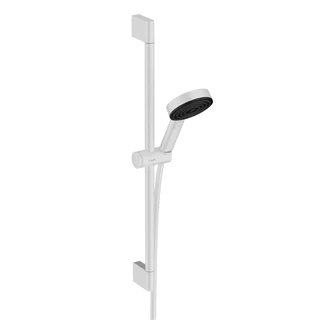 Hansgrohe Pulsify Select S Zuhanyszett 105, 3 jet Relaxation EcoSmart, 65 cm-es zuhanyrúd, matt fehér 24161700