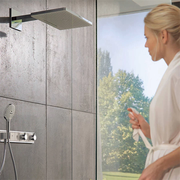 Hansgrohe RainBoard színkészlet 2 fogyasztó, króm/fekete 15355600