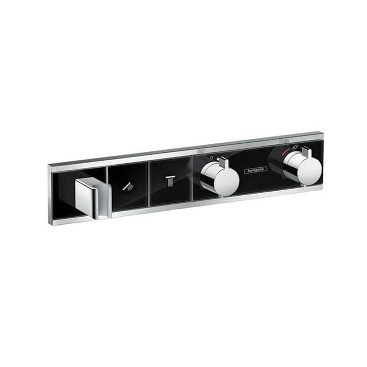 Hansgrohe RainBoard színkészlet 2 fogyasztó, króm/fekete 15355600