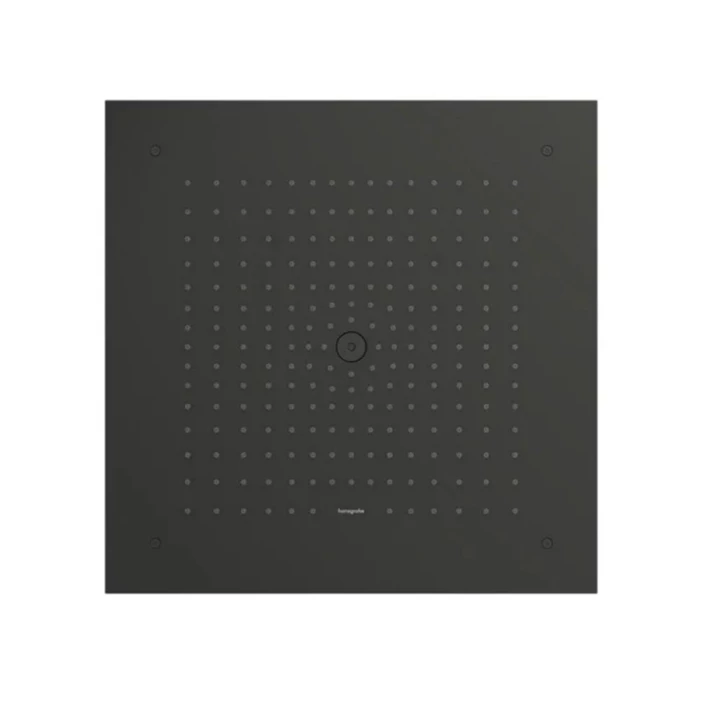 Hansgrohe Raindance E 400x400 mm fejzuhany, szálcsiszolt fekete króm 26252340
