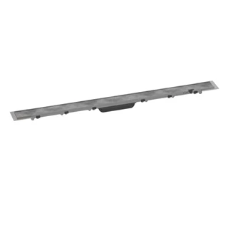 Hansgrohe RainDrain Rock zuhanylefolyó készlet 100 cm, formára vágható és burkolható 56033000 Hansgrohe RainDrain Rock zuhanylefolyó készlet 100 cm, formára vágható és burkolható 56033000