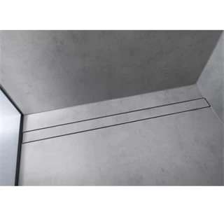 Hansgrohe RainDrain Rock zuhanylefolyó készlet 100 cm, formára vágható és burkolható 56033000 Hansgrohe RainDrain Rock zuhanylefolyó készlet 100 cm, formára vágható és burkolható 56033000