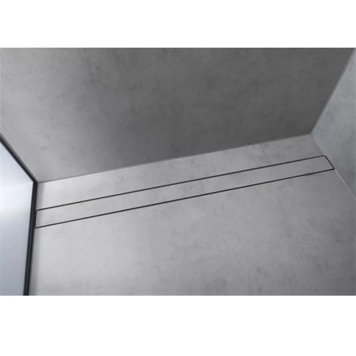 Hansgrohe RainDrain Rock zuhanylefolyó készlet 100 cm, formára vágható és burkolható 56033000 Hansgrohe RainDrain Rock zuhanylefolyó készlet 100 cm, formára vágható és burkolható 56033000