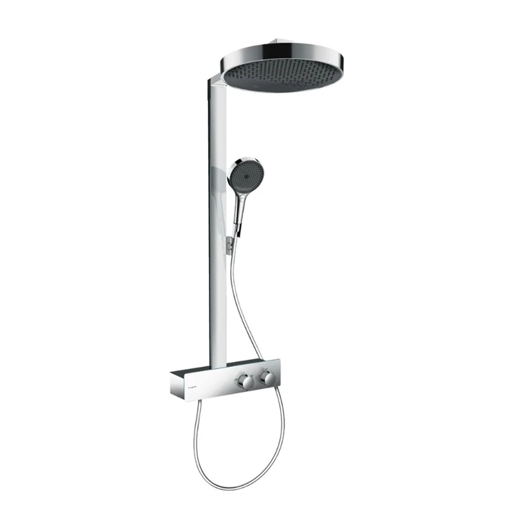 Hansgrohe Rainfinity Showerpipe 360 1jet zuhanyrendszer, króm 26853000 Hansgrohe Rainfinity Showerpipe 360 1jet zuhanyrendszer, króm 26853000