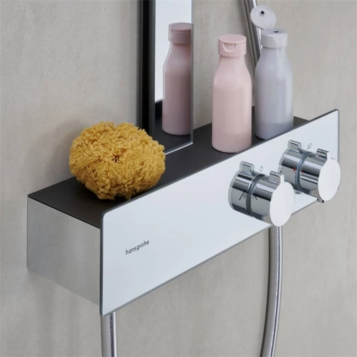 Hansgrohe Rainfinity Showerpipe 360 1jet zuhanyrendszer, króm 26853000 Hansgrohe Rainfinity Showerpipe 360 1jet zuhanyrendszer, króm 26853000