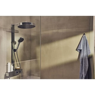 Hansgrohe Rainfinity Showerpipe 360 1jet zuhanyrendszer, króm 26853000 Hansgrohe Rainfinity Showerpipe 360 1jet zuhanyrendszer, króm 26853000