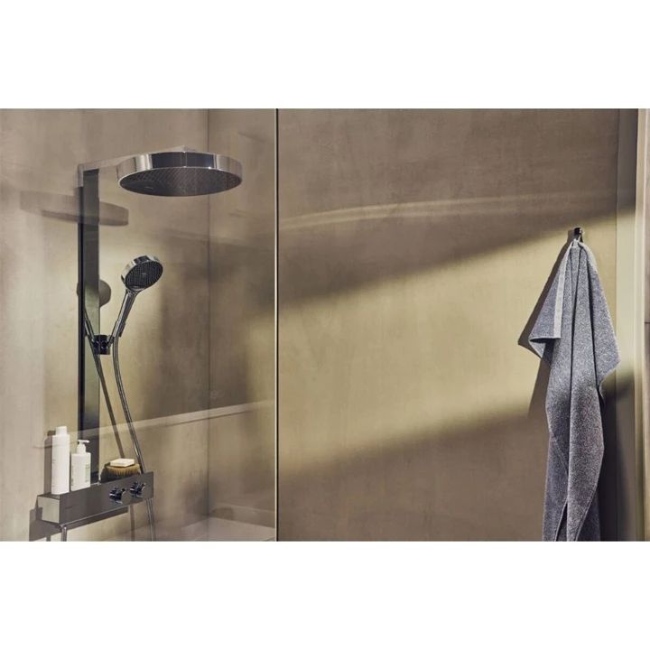 Hansgrohe Rainfinity Showerpipe 360 1jet zuhanyrendszer, króm 26853000 Hansgrohe Rainfinity Showerpipe 360 1jet zuhanyrendszer, króm 26853000