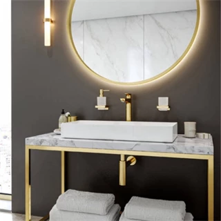 Hansgrohe Talis E Egykaros mosdócsaptelep 240 lefolyógarnitúra nélkül, polírozott arany hatású 71717990