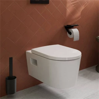 Hansgrohe WallStoris wc kefe tartó, matt fekete 27927670 Hansgrohe WallStoris wc kefe tartó, matt fekete 27927670