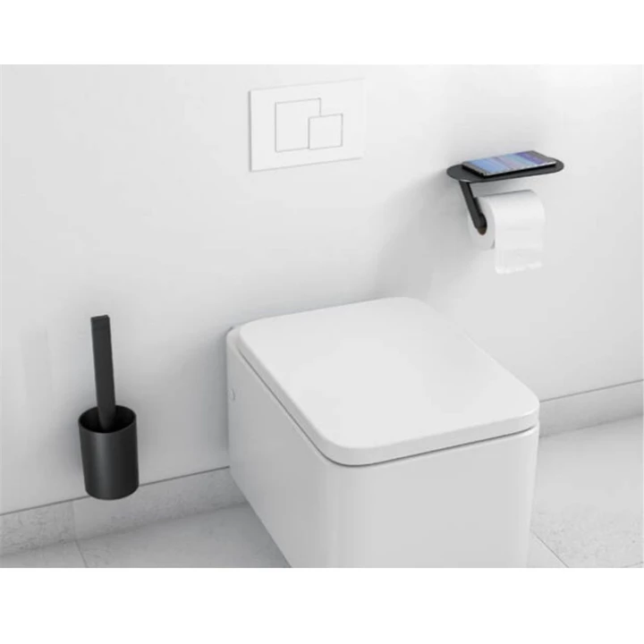 Hansgrohe WallStoris WC szett, matt fekete 27969670 Hansgrohe WallStoris WC szett, matt fekete 27969670