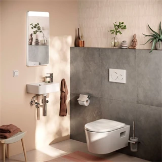 Hansgrohe Xanuia Q Kézmosó 360/250, csapfurattal és túlfolyóval, fehér 60129450