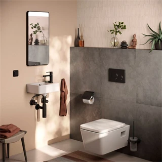 Hansgrohe Xanuia Q Kézmosó 360/250, csapfurattal és túlfolyóval, fehér 60129450