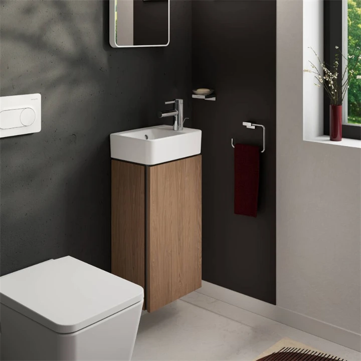 Hansgrohe Xanuia Q Kézmosó 360/250, csapfurattal és túlfolyóval, fehér 60129450