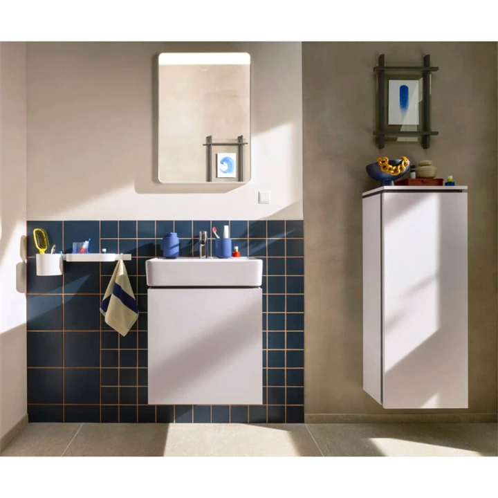 Hansgrohe Xanuia Q Kézmosó 500/390, csapfurattal és túlfolyóval, fehér 60131450