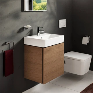 Hansgrohe Xanuia Q Kézmosó 500/390, csapfurattal és túlfolyóval, fehér 60131450