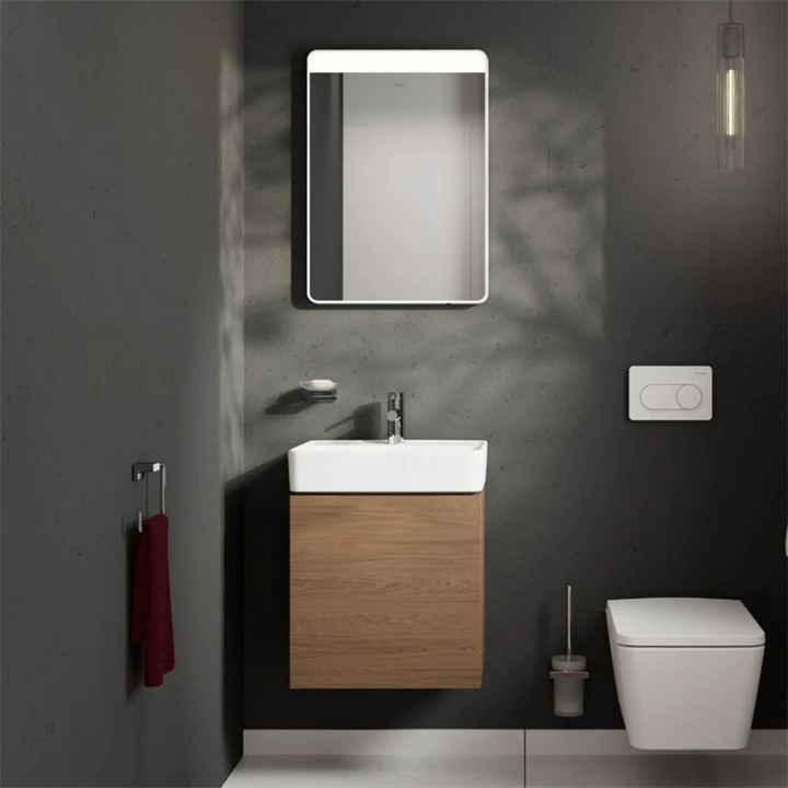 Hansgrohe Xanuia Q Kézmosó 500/390, csapfurattal és túlfolyóval, fehér 60131450
