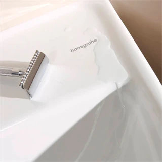 Hansgrohe Xanuia Q Kézmosó 500/390, csapfurattal és túlfolyóval, SmartClean, fehér 61008450