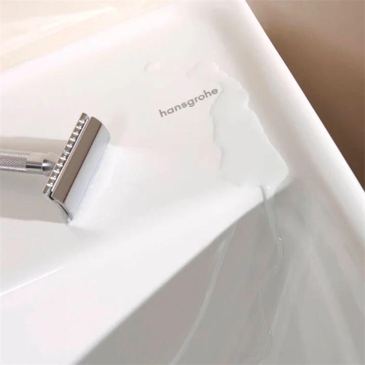 Hansgrohe Xanuia Q Kézmosó 500/390, csapfurattal és túlfolyóval, SmartClean, fehér 61008450
