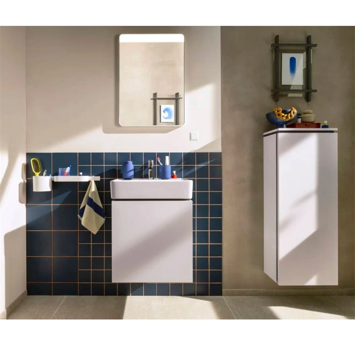 Hansgrohe Xanuia Q Kézmosó 500/390, csapfurattal és túlfolyóval, SmartClean, fehér 61008450