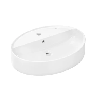 Hansgrohe Xuniva D Pultra ültethető kerámia mosdótál 60x45 cm SmartClean 61078450 Hansgrohe Xuniva D Pultra ültethető kerámia mosdótál 60x45 cm SmartClean 61078450
