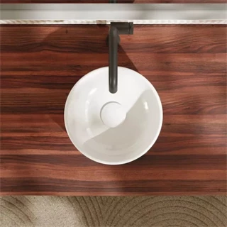 Hansgrohe Xuniva S Kerámia mosdótál 30x30 cm csapfurat és túlfolyó nélkül, fehér 60163450 Hansgrohe Xuniva S Kerámia mosdótál 30x30 cm csapfurat és túlfolyó nélkül, fehér 60163450
